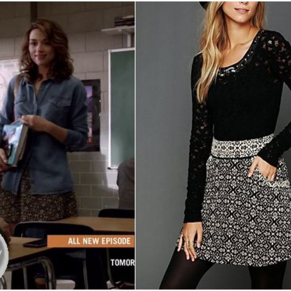 Free People carpet bag circle skirt ASO Allison Argent